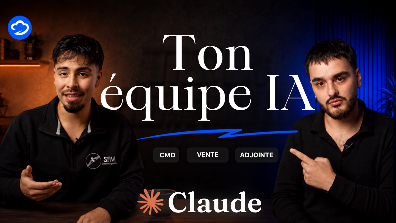 Ton équipe IA — CMO, Vente, Adjointe, propulsé par Claude